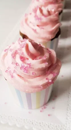 Cupcake framboise et chocolat