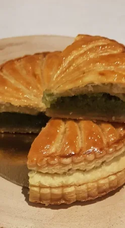 Galette des rois à la pistache