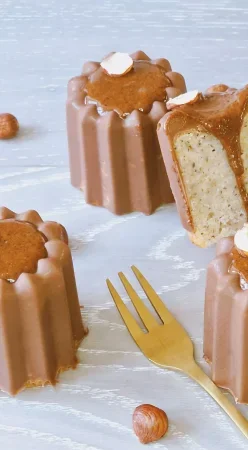 Financiers au praliné