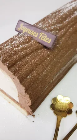 Bûche choco vanille TM