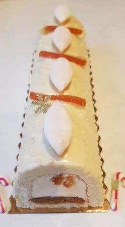 Bûche aux calissons