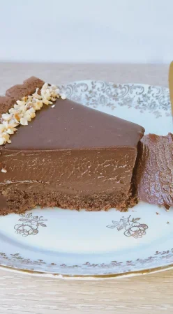 Tarte moelleuse au chocolat