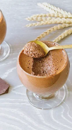 Mousse au chocolat de Cyril Lignac