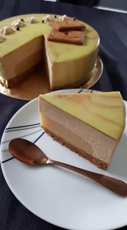 Entremet pommes et spéculoos