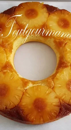 Gâteau renversé à l'ananas