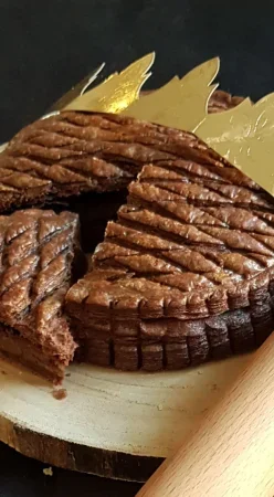 Galette des rois au chocolat