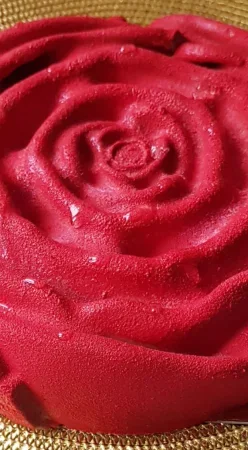 Entremet nutella et vanille