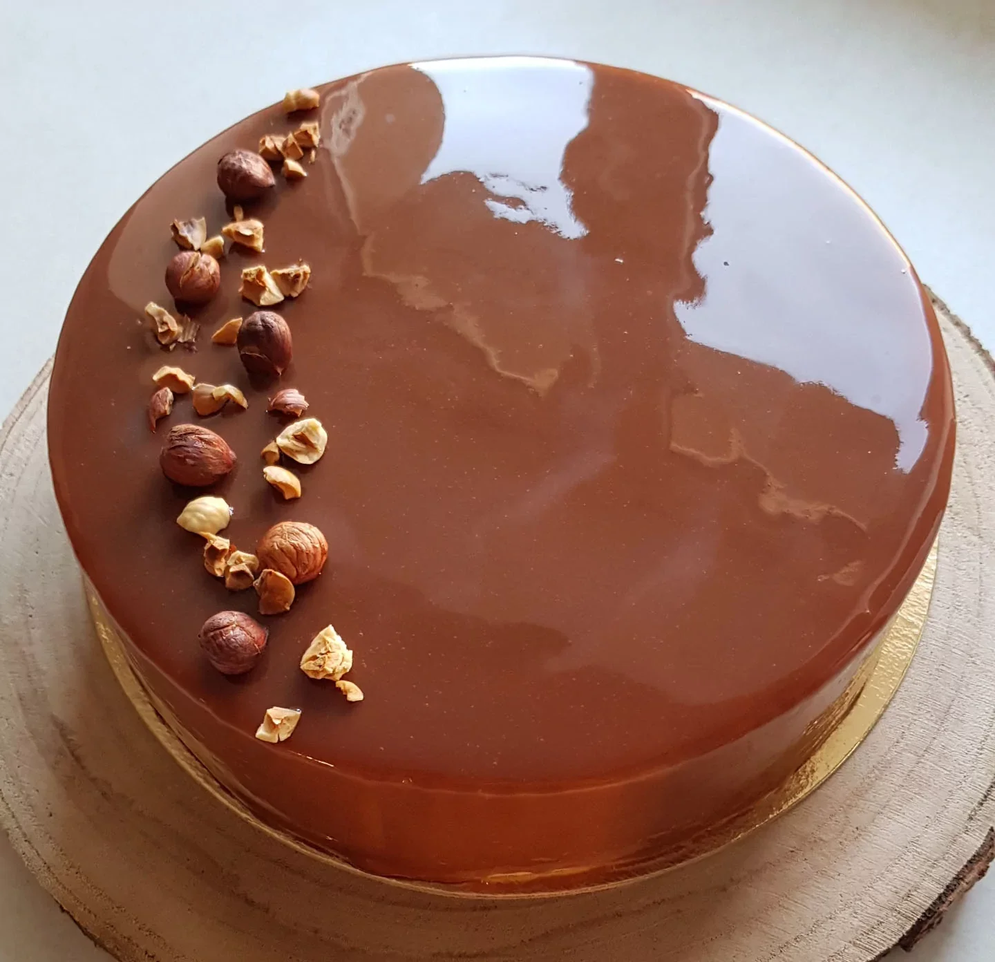 Glaçage miroir sans glucose